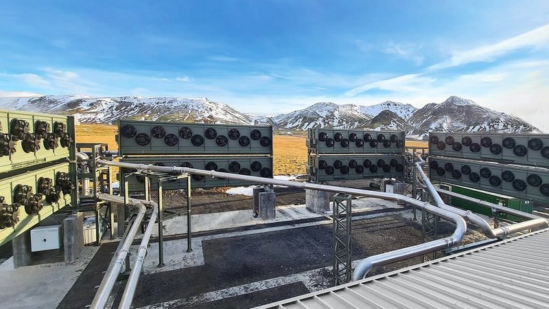 Direct Air Capture Iceland Plant Climeworks Carbon