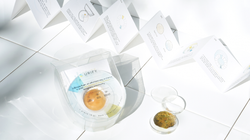 Urify: Καθαρισμός τουαλέτας και ανίχνευση νεφρικής δυσλειτουργίας