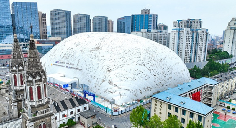 Θόλος-εργοτάξιο για βιώσιμη αστική δόμηση