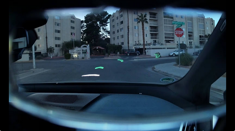 Ενσωμάτωση AR τεχνολογιών στην οδηγική εμπειρία